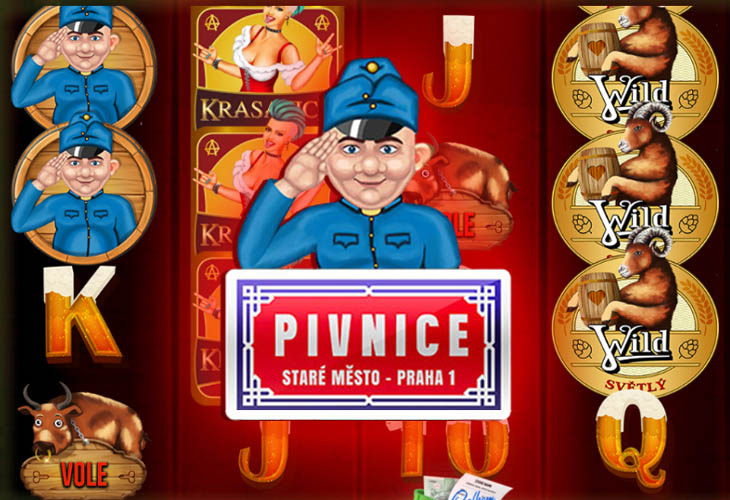 Pivnice - 5MEN slot at Toto Kasyno Casino